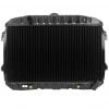 Datsun 240Z 260Z Brass Metal OEM Style Radiator, Black
