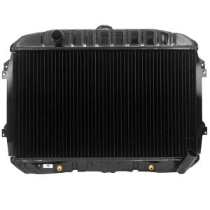 Datsun 240Z 260Z Brass Metal OEM Style Radiator, Black