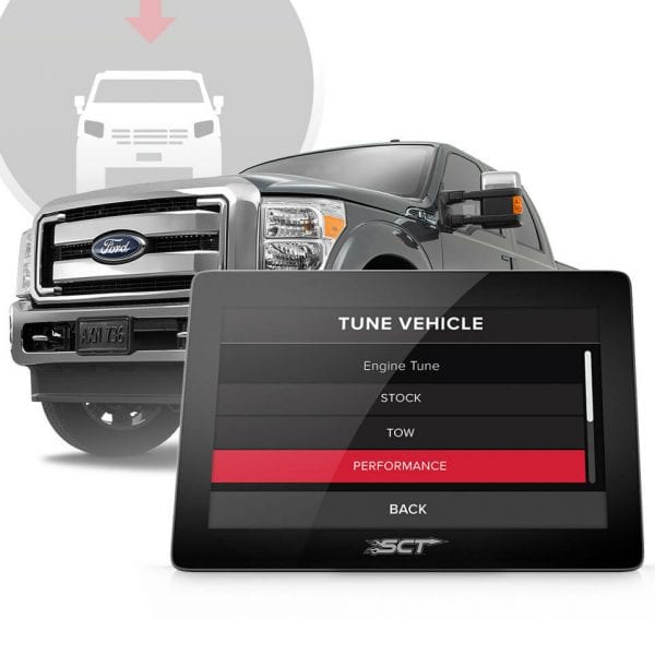 TotalZParts_GTX-Touchscreen-Fuel-Reading-Powerstroke-Ford_40460S-stock-tow-performance