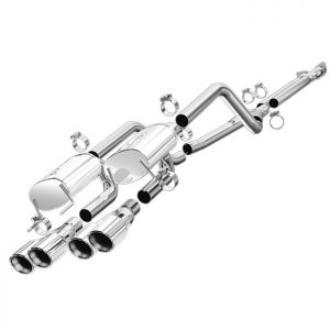 MAGNAFLOW Quad Polished Cat-Back Exhaust for 05-11 Chevy CORVETTE, 6.0L 6.2L V8