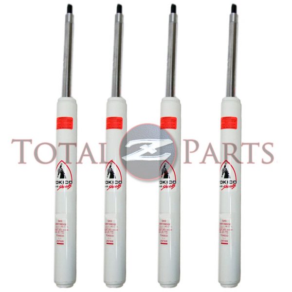 Datsun 260Z 280Z Tokico ILLUMINA Gas Shock Struts FULL Set, F & R, *Made in Japan*