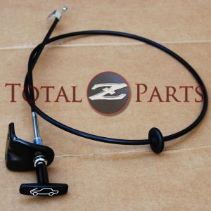 Datsun 240Z Hood Release Cable Knob Assembly, 1970-1973 *NOS*