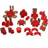Datsun 240Z Full Master Bushings Kit, Performance Polyurethane, 1970-1973, RED