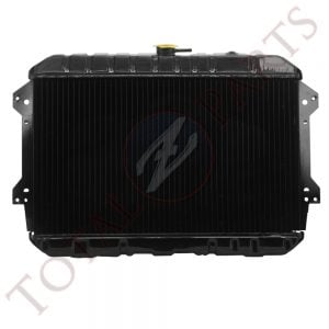 Datsun 240Z 260Z High Quality Brass Metal OEM Style Radiator, Black, 1970-1975