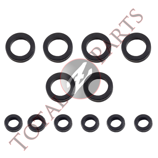 Datsun 280Z 280ZX Fuel Injector Injection Rubber Seal Kit, Upper & Lower, 1975-1983
