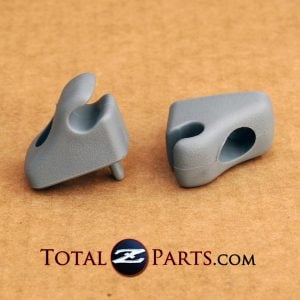 Datsun 280ZX Gray Sunvisor Holders/Clips *NEW, OEM*