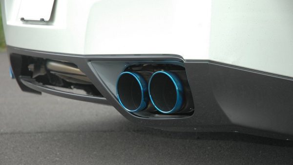 HKS Legamax Premium Exhaust for 09+ Nissan GT-R, Burnt Tips, TIG Welded 2