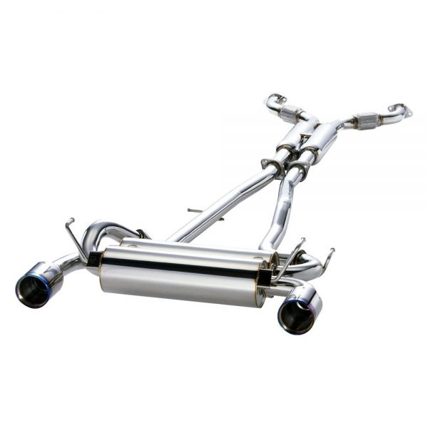 HKS Stainless Steel/Titanium Cat-Back Dual Exhaust for 03-09 Nissan 350Z 2