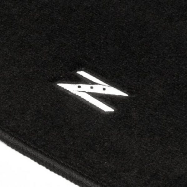 NRG Black Carpet Floor Mats Set, Z Emblem Logo, for 2003-2009 Nissan 350Z 2