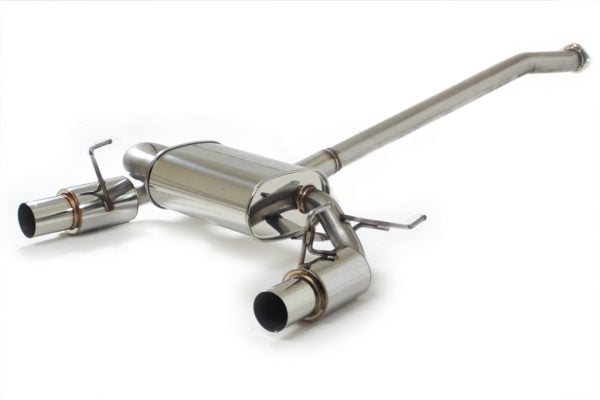 A'PEXi N1 Dual Exhaust Muffler, Stainless Steel, for Nissan 350z (03-08)