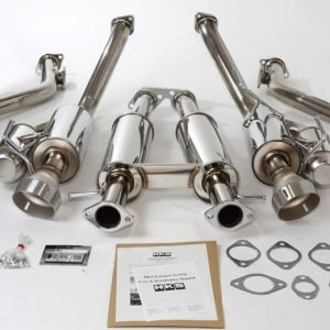 HKS Dual Hi-Power Stainless Steel Exhaust System, for Nissan 370Z (09-14)