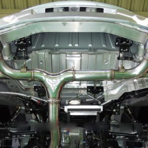 HKS R35 Racing Spec Catless Exhaust System, Non-Resonated, for Nissan GT-R 2008+