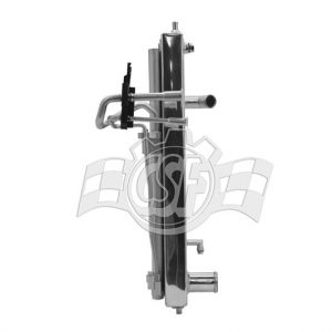 CSF Triple Pass Racing Radiator w/ Condenser, Manual Trans, Nissan 370Z 09+ Z34