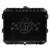 Datsun 280ZX Brass Metal 3-Row Replacement Radiator 1979-1983