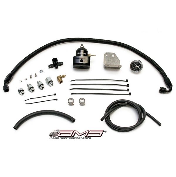AMS Fuel Pressure Regulator Kit for 08-15 Mitsubishi Lancer EVO Evolution X 10
