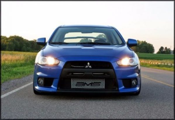 AMS Front Mount Intercooler for 2008-2015 Mitsubushi Lancer EVOLUTION EVO 10 X 2