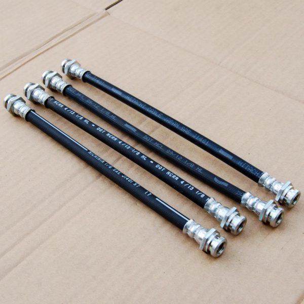 Datsun 240z 260z Brake Hoses Set, Front & Rear, 70-74 *NOS*
