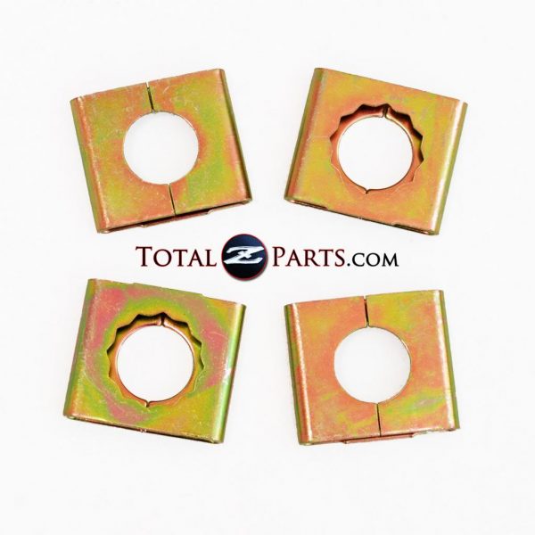 Datsun 240Z 260Z 280Z Brake Hose Lock Plates (Set of 4) *NOS*