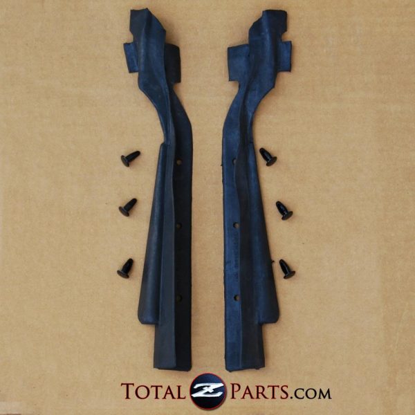 Datsun 240Z 260Z 280Z Front Top Door Seals w/Attachment Clips *NOS*
