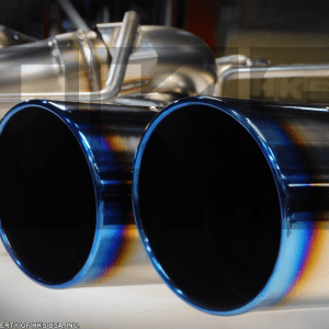 HKS Legamax Premium Exhaust for 09+ Nissan GT-R, Burnt Tips, Flux Welded