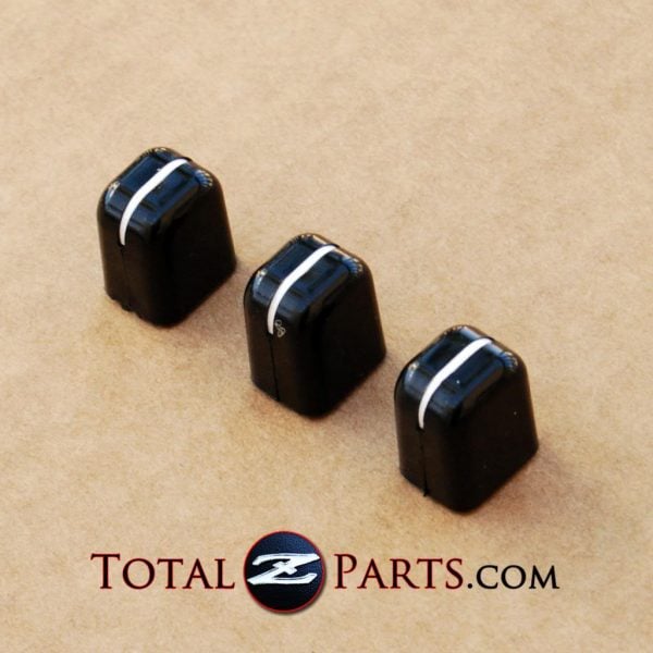 Datsun 260z 280z Dashboard Heater/AC Control Knobs Set *NOS*