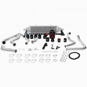 MISHIMOTO Front-Mount SILVER Intercooler Kit w/Intake for 2008-2014 Subaru WRX