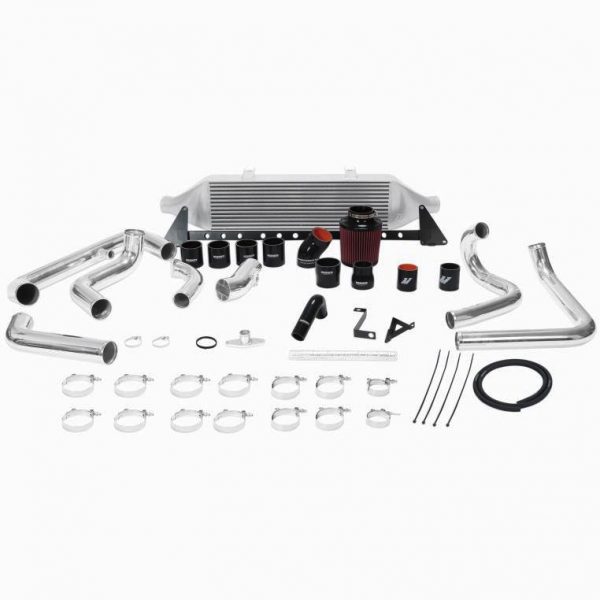 MISHIMOTO Front-Mount SILVER Intercooler Kit w/Intake for 2008-2014 Subaru WRX
