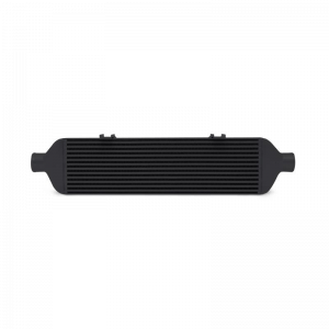 MISHIMOTO Front-Mount BLACK Intercooler w/Polished Pipes, for 2015+ Subaru WRX