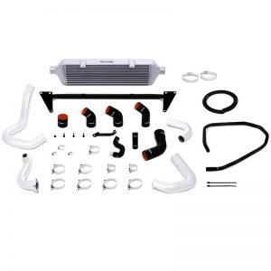 MISHIMOTO Front-Mount SILVER Intercooler w/Polished Pipes, for 2015+ Subaru WRX