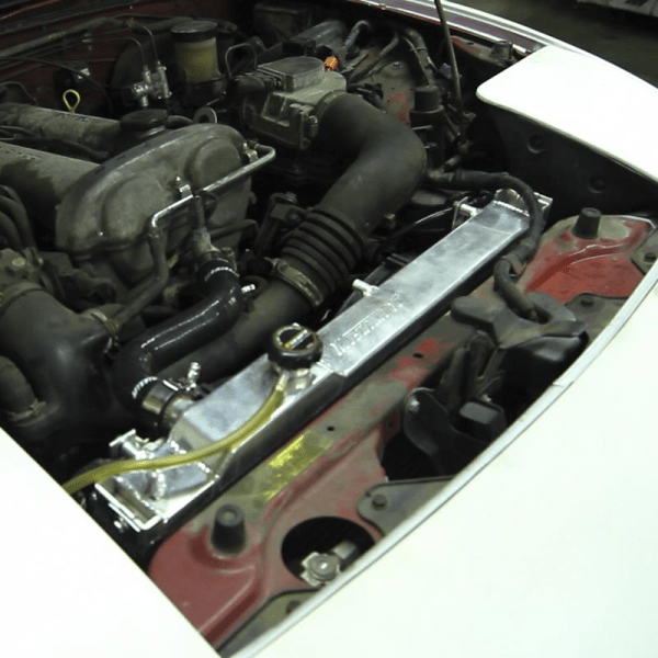 MISHIMOTO Aluminum Radiator, for 1990-1997 Mazda MIATA, Manual Transmission 2