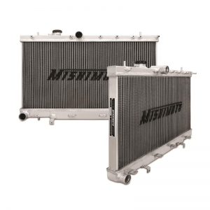 MISHIMOTO Aluminum X-Line 3-Row Performance Radiator, 2001-2007 Subaru WRX/STI