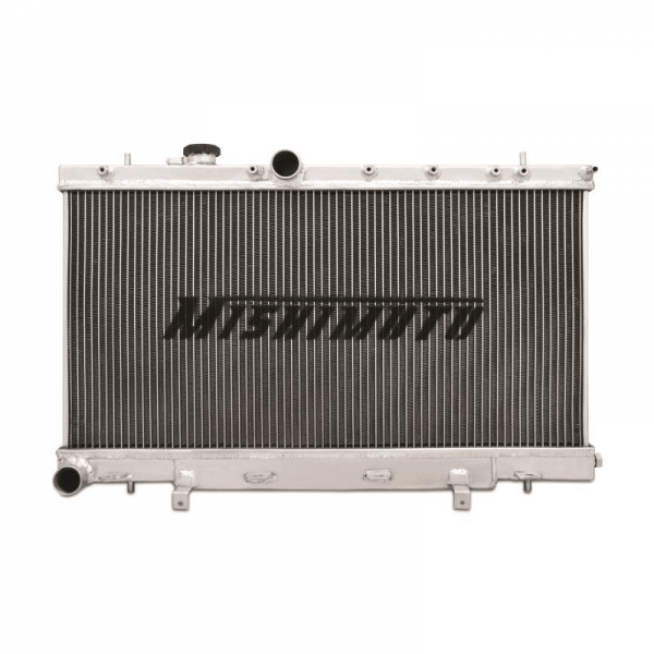 MISHIMOTO Aluminum X-Line 3-Row Performance Radiator, 2001-2007 Subaru WRX/STI