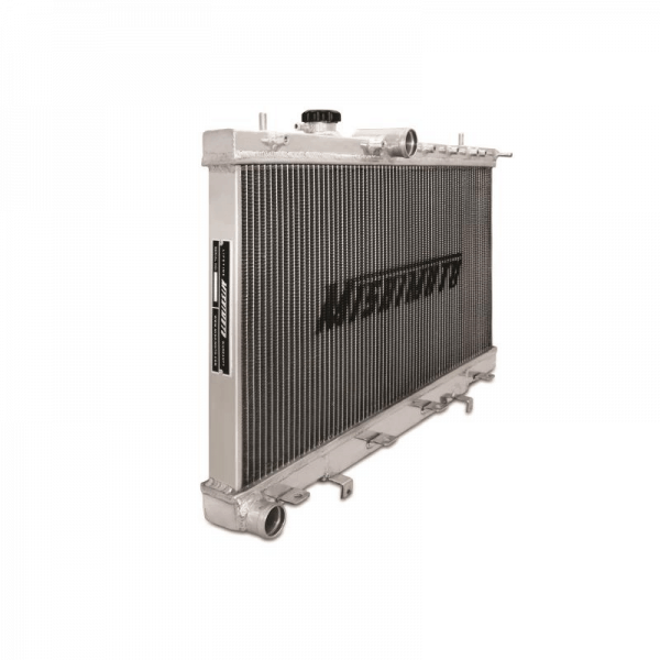 MISHIMOTO Aluminum X-Line 3-Row Performance Radiator, 2001-2007 Subaru WRX/STI 5