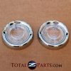 Datsun Roadster Parking Lamp Lenses Clear, Pair, 1963-69 *NOS*