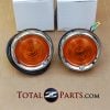 Datsun Roadster Front Amber Parking Lamp Assemblies Set *NEW, OEM*