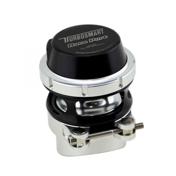 Turbosmart Race Port (50mm Piston) Universal BOV Blow Off Valve, V-Band (BLACK)