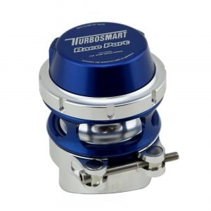 Turbosmart Race Port (50mm Piston) Universal BOV Blow Off Valve, V-Band (BLUE)