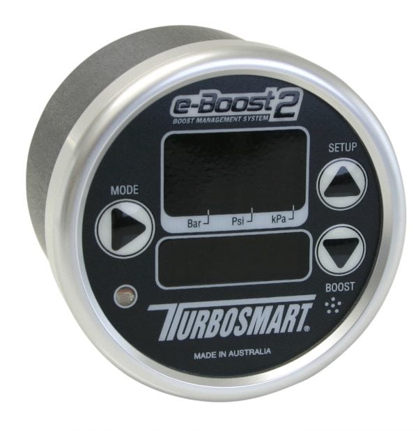 Turbosmart eBoost2 EBC Electronic Turbo Boost Controller Gauge, 60mm (Silver Rim) 4