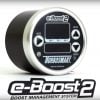 Turbosmart eBoost2 EBC Electronic Turbo Boost Controller Gauge, 60mm (Silver Rim)