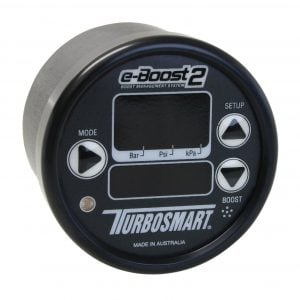 Turbosmart eBoost2 EBC Electronic Turbo Boost Controller Gauge, 60mm (Black)