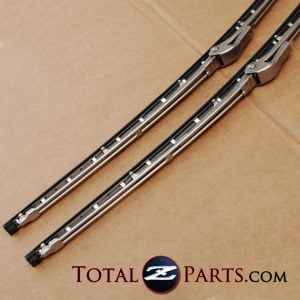Datsun 240z 260z 280z Front Windshield Wiper Blades Pair *NOS*