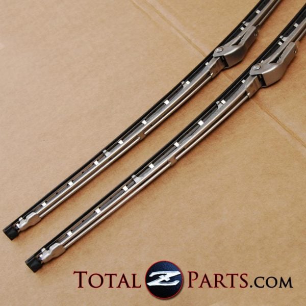 Datsun 240z 260z 280z Front Windshield Wiper Blades Pair *NOS*