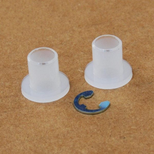 Datsun Bell Crank Accelerator Nylon Bushings w/Clip 240z 260z 280z *NOS*