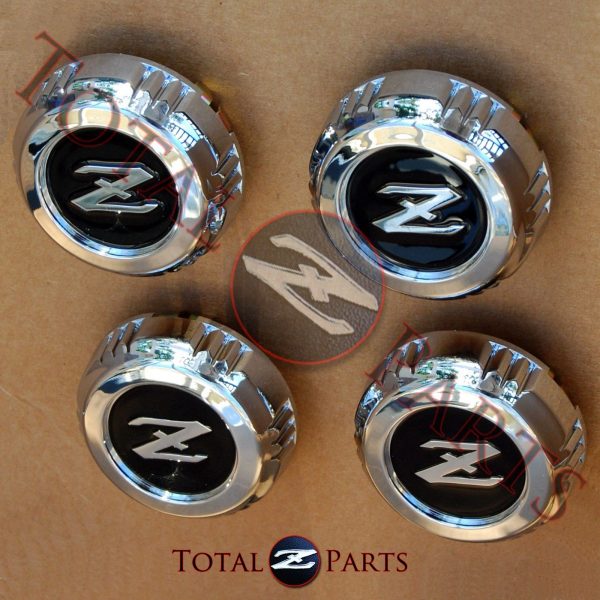 Datsun 280zx 4-Spoke Wheel Center Caps *NOS* 2