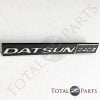 Datsun 240Z Chrome Plastic Dash Dashboard Glovebox Emblem, Reproduction NEW