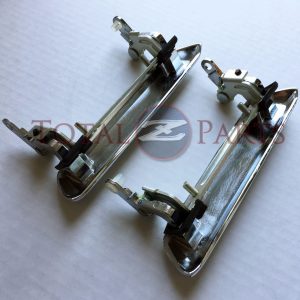 Datsun 240Z 260Z 280Z Original Chrome Outer Door Handles Pair, 70-78 *NOS, OEM*
