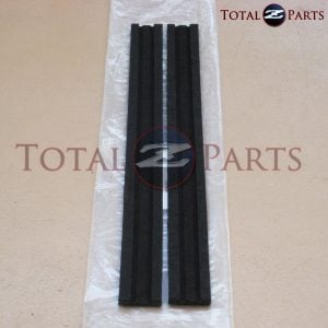 Datsun 240z 260z 280z Lower Door Glass Vertical Felt Runs/Seals, 1970-1978 *NOS*