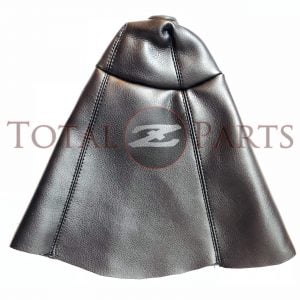 Datsun 240Z Vinyl Outer Shift Boot, Original Style w/Grommet, Black, 1970-1971