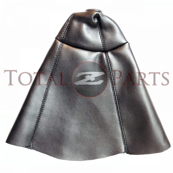 Datsun 240Z Vinyl Outer Shift Boot, Original Style w/Grommet, Black, 1970-1971