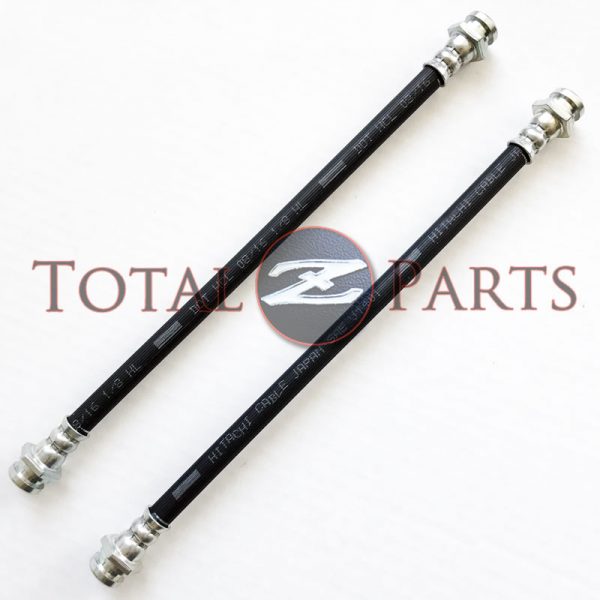 Datsun 240Z 260Z 280Z FRONT/REAR Brake Hoses Lines PAIR, 1970-78 *NOS, Hitachi*